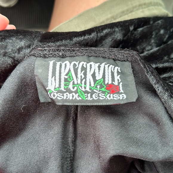 Vintage Lip Service Corset Top - Picture 6 of 10